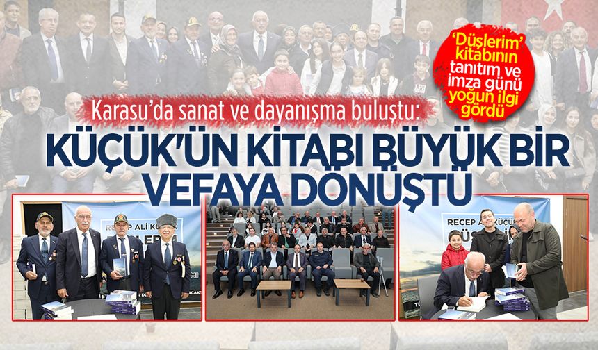 “Düşlerim” Kitabının Tanıtım ve İmza Günü Yoğun İlgi Gördü