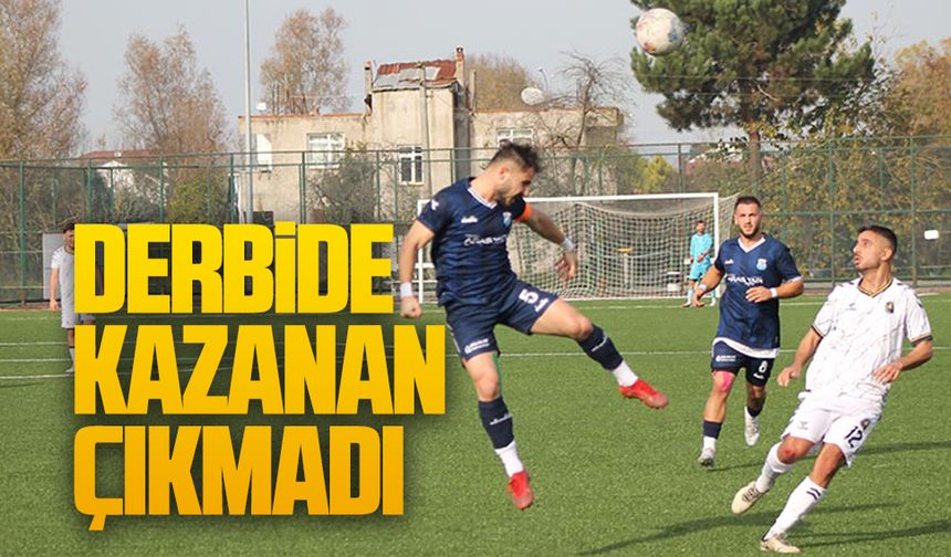 Derbide kazanan çıkmadı