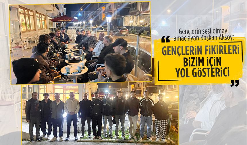 Saadet Partisi Karasu İlçe Teşkilatı, gençlerle buluştu