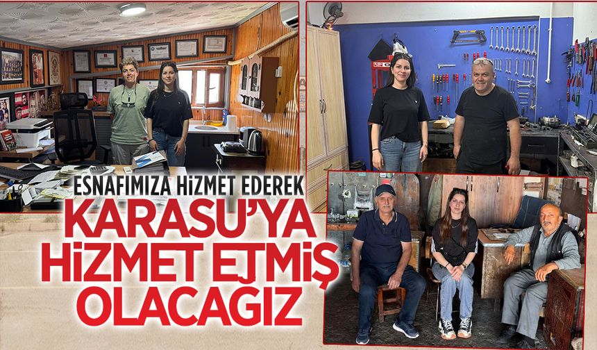 Başkan Adayı Sultan Yavuzyiğit, Sanayi Sitesi’ni ziyaret etti