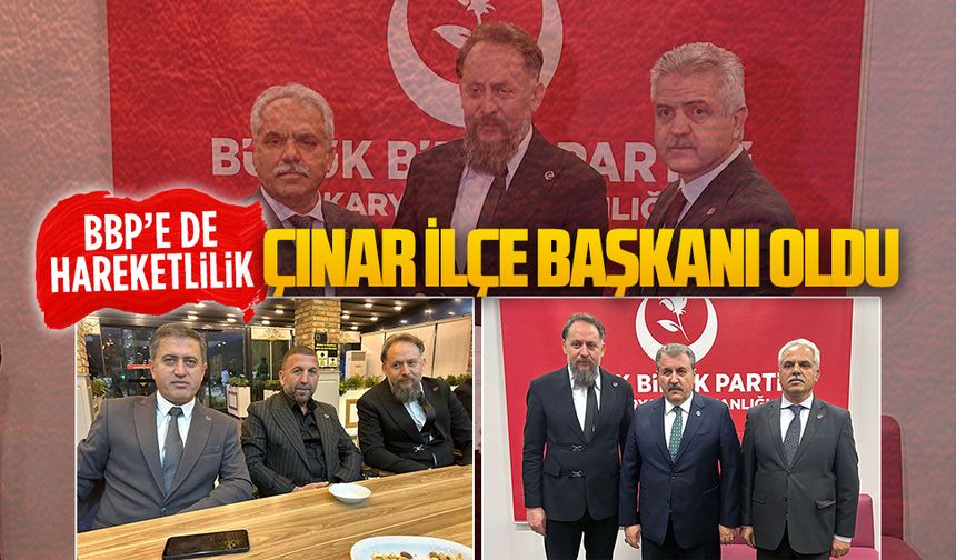 BBP Kocaali İlçe Başkanlığına Bilal Çınar atandı