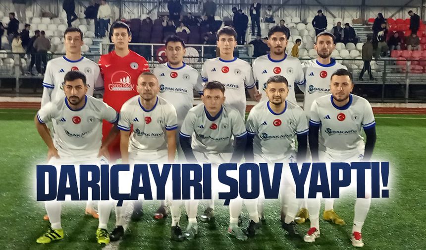 Darıçayırı’ndan dört dörtlük galibiyet