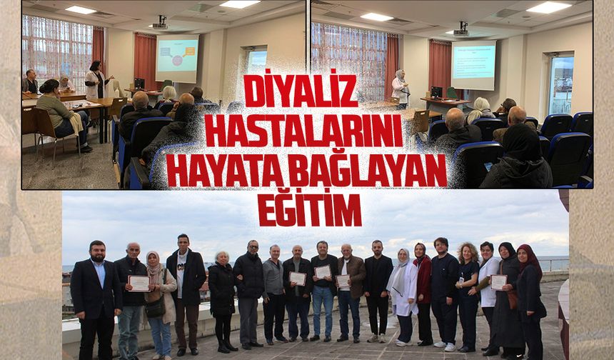 Karasu Devlet Hastanesi’nde “Diyaliz Hasta Okulu” yeniden hayata geçirildi