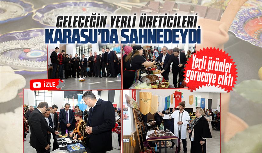 Karasu’da Yerli Malı Haftası coşkusu sergiyle taçlandı