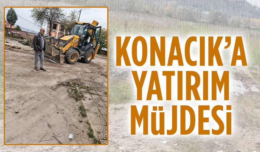 Konacık Mahallesi’ne spor yatırımı müjdesi