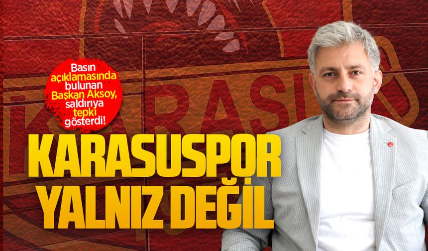 Başkan Murat Ali Aksoy, basın açıklamasında bulundu