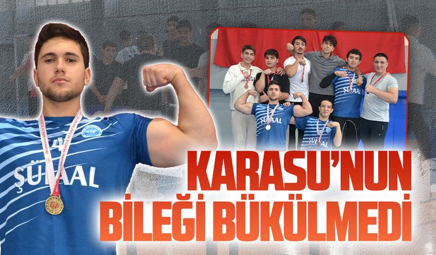 Sakarya turnuvasına Karasulu öğrenciler damga vurdu