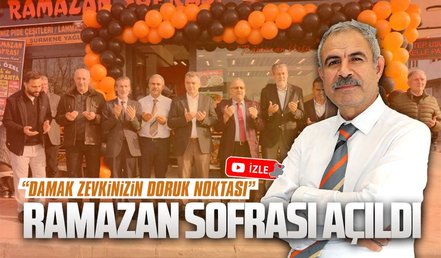 Karasu’nun yeni lezzet durağı, Ramazan Sofrası açıldı