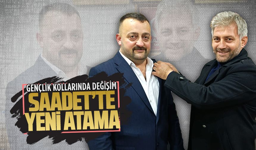 Saadet Partisi Karasu Gençlik Kolları’na Fatih Aksoy atandı