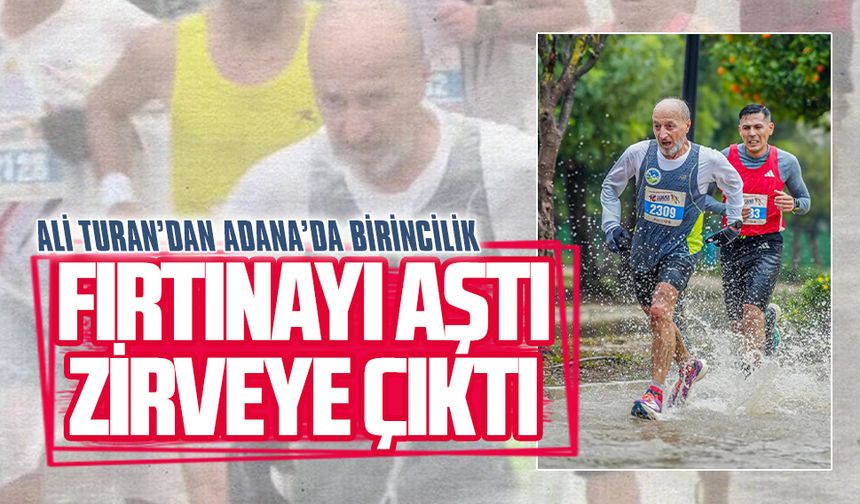 Karasulu Ali Turan’dan Adana’da birincilik