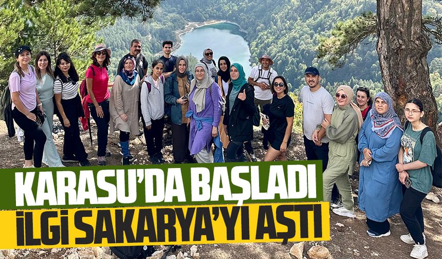 Karasu’da başladı ilgi Sakarya’yı aştı