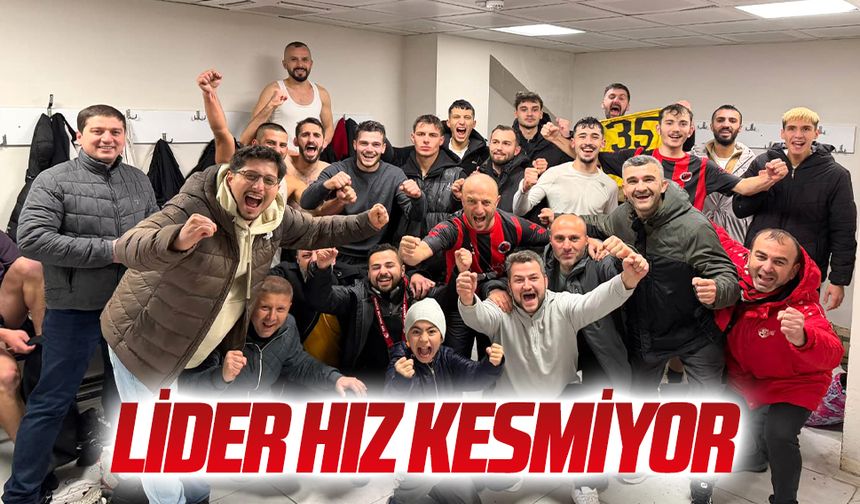 Lider hız kesmiyor