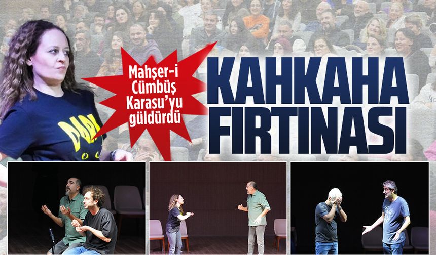 Mahşer-i Cümbüş Karasu’da kahkaha dolu bir gece yaşattı