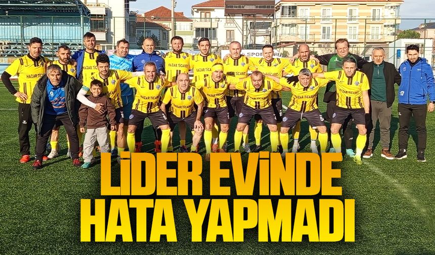 Lider evinde hata yapmadı