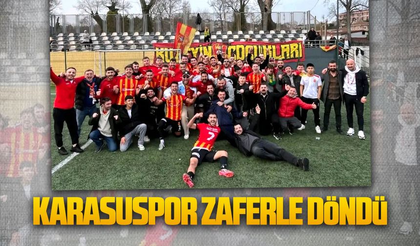 Karasuspor ikinci yarıya galibiyetle başladı