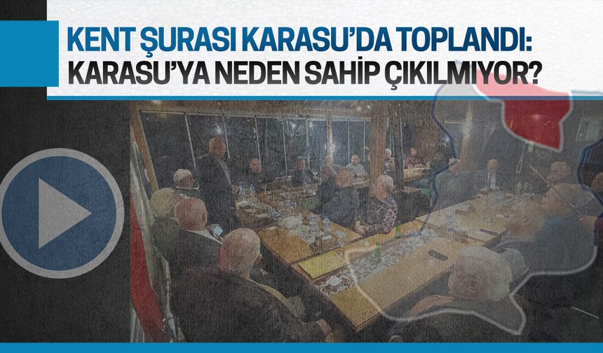 Sakarya Kent Şurası, Karasu'nun kıyı erozyonunu masaya yatırdı