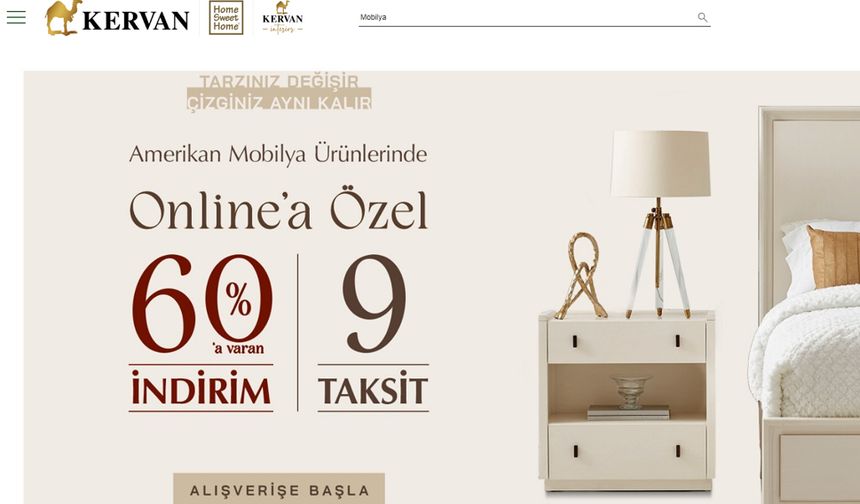 Kervan ile yaşam alanlarınıza dokunan kalite ve şıklık