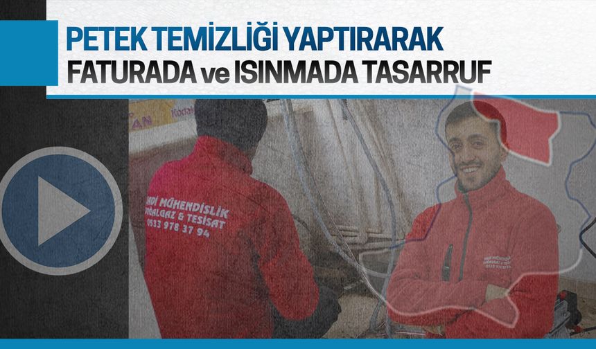 Petek temizliği ile ısı ve faturadan tasarruf sağlayın