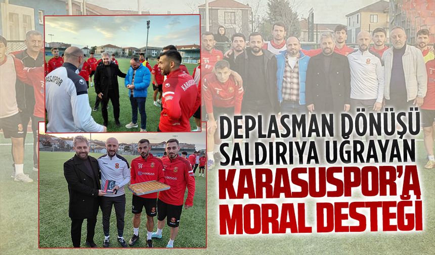Karasuspor’a Saadet Partisi’nden moral ziyareti