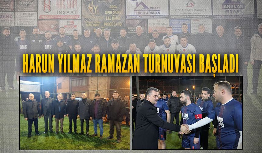 Harun Yılmaz Ramazan Turnuvası başladı