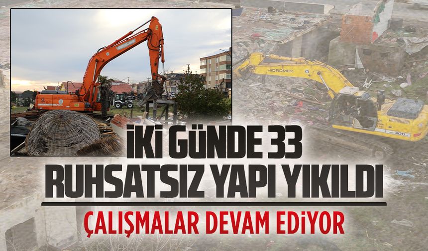 Karasu Belediyesi, sahil bandındaki yıkım sürecine ilişkin açıklamada bulundu