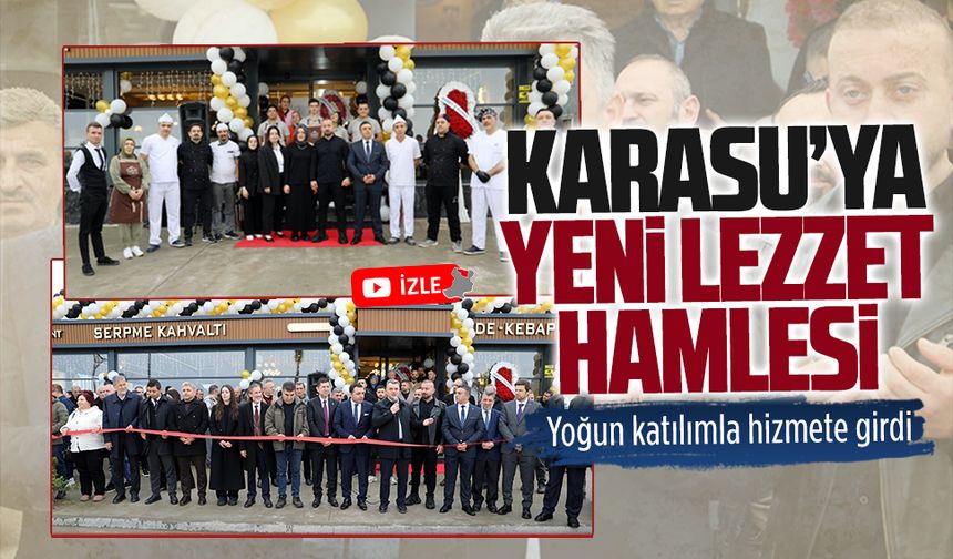 Salih Et Kebap ve Restoran, yoğum katılımlı açılış töreniyle ile hizmete girdi