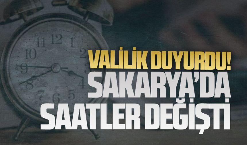 Sakarya’da kamu kurumlarında geçici mesai uygulaması