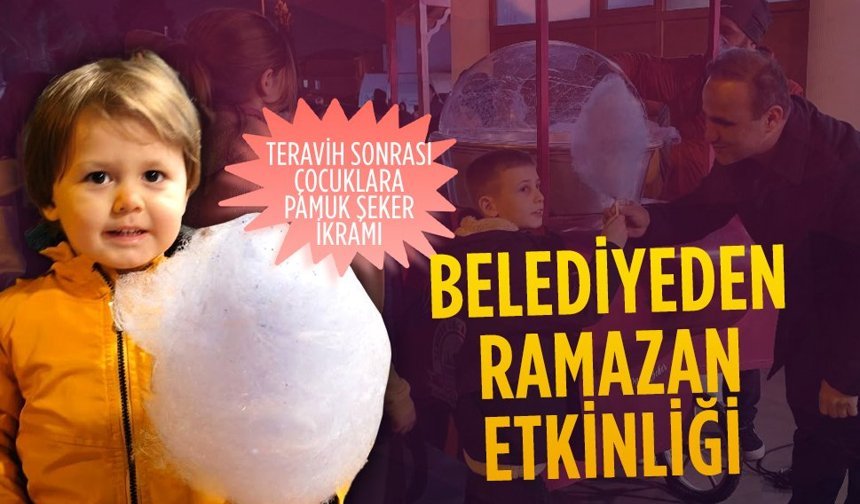 Karasu Belediyesi’nden çocuklara ramazan etkinliği