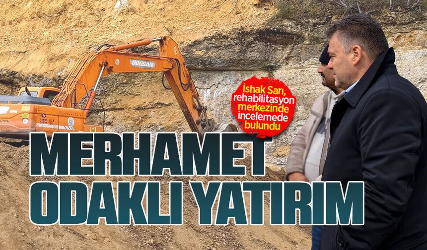 İshak Sarı, Hayvan Bakım ve Rehabilitasyon Merkezi’nde incelemede bulundu