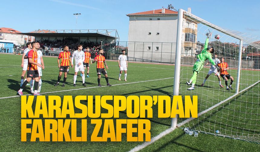 Karasuspor’dan farklı zafer