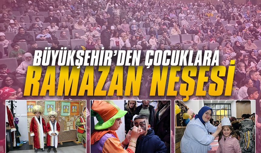 Büyükşehir’in Ramazan şenliği Karasu’da çocuklarla buluştu