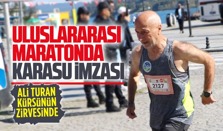 Karasulu Ali Turan Troya’da zirveye koştu