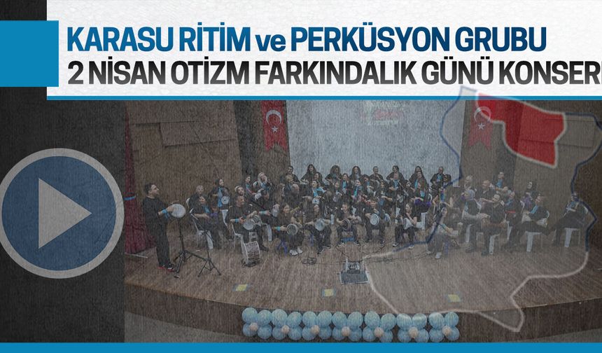 Karasu Ritim ve Perküsyon Grubu, Otizim Farkındalık Günü konseri