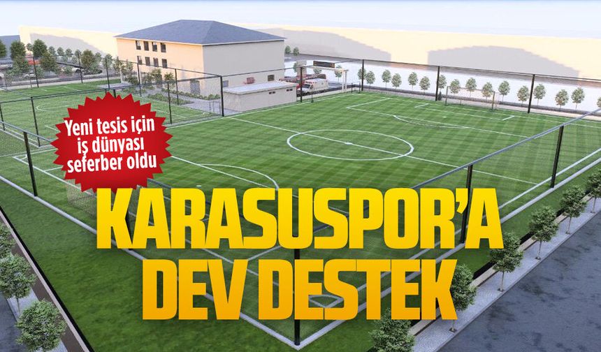 Karasuspor’a dev destek