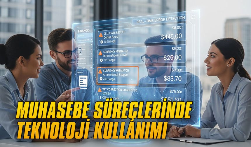 Muhasebe süreçlerinde teknoloji kullanımı