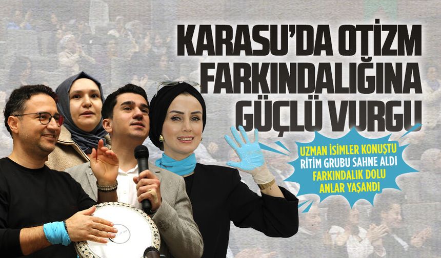 Karasu SGM’de otizm farkındalığına güçlü vurgu