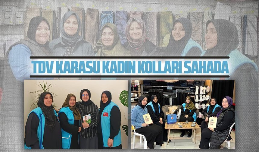 TDV Karasu Kadın Kolları ilçe esnafını ziyaret etti