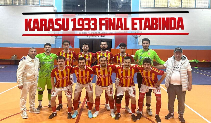 Karasu 1933 final etabında