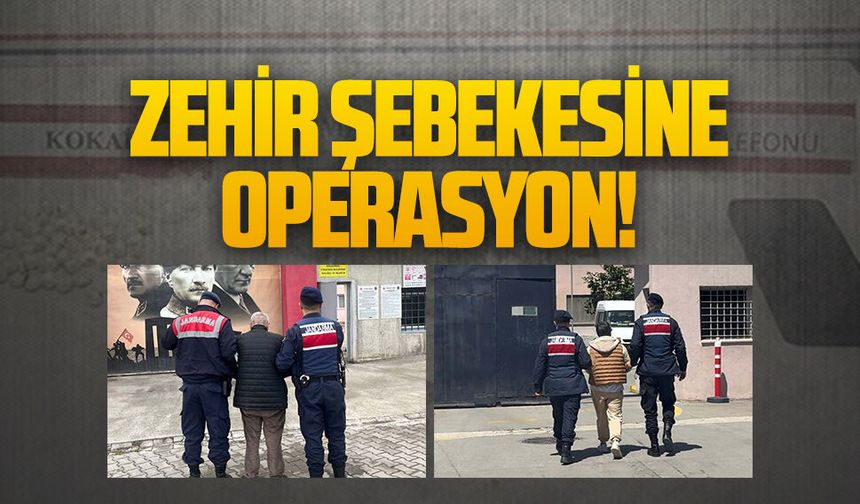 Jandarmadan uyuşturucu satıcılarına operasyon