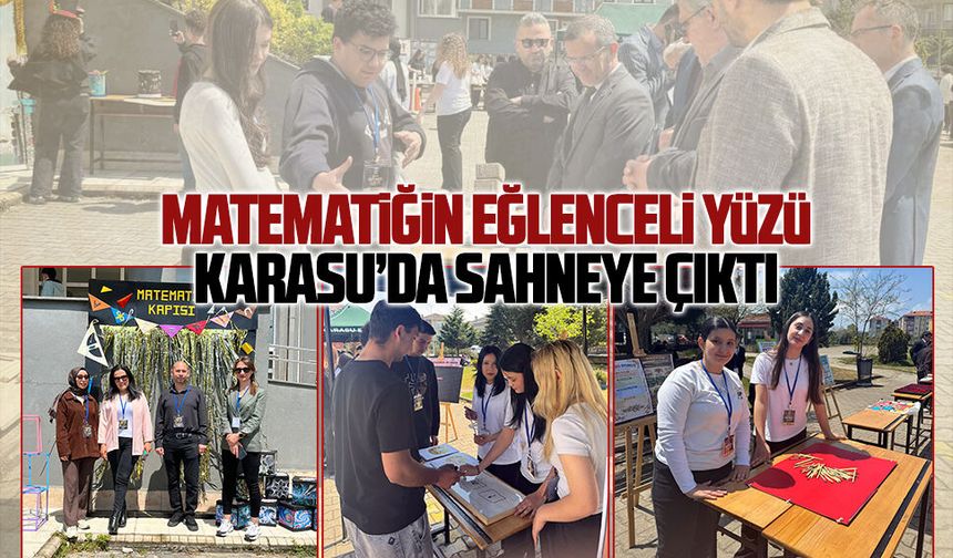 Atatürk Anadolu Lisesi’nde formüllerin dışına çıkan matematik şenliği