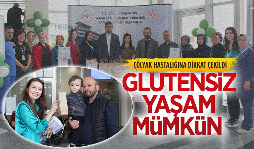 Karasu Devlet Hastanesi’nden çölyak için örnek etkinlik