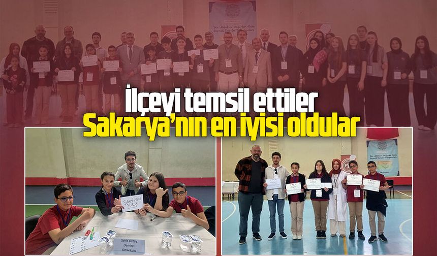 Peygamberimizin Hayatı Yarışması’nda il birinciliği Karasu’ya geldi