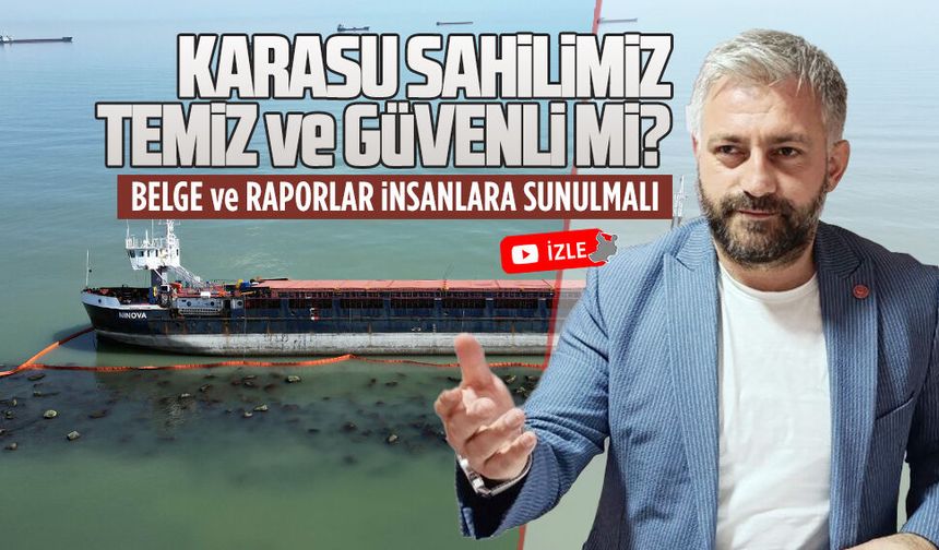 Murat Ali Aksoy: Karasu sahilimiz temiz ve güvenli mi?