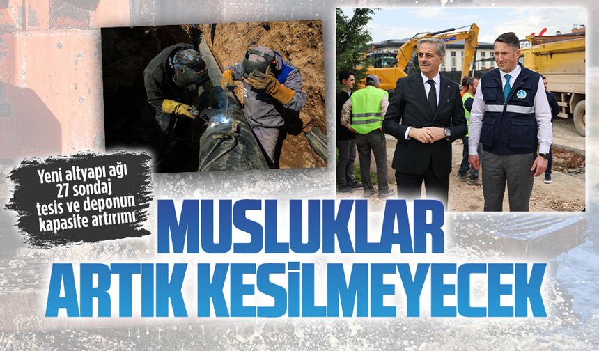 Büyükşehir’den Kuzey'e 75 milyonluk su güvencesi