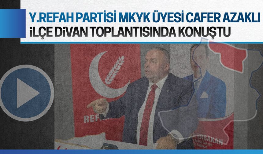 Cafer Azaklı: Karasu, Kuzey bölgesinden vekil çıkarmalı