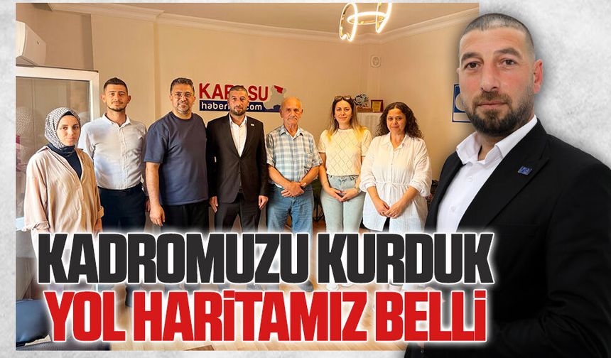 Eser Kurtuluş: Kadromuzu kurduk, yol haritamız belli