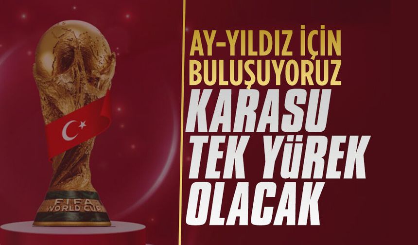 Karasu’da dünya kupası heyecanı dev ekranda yaşanacak