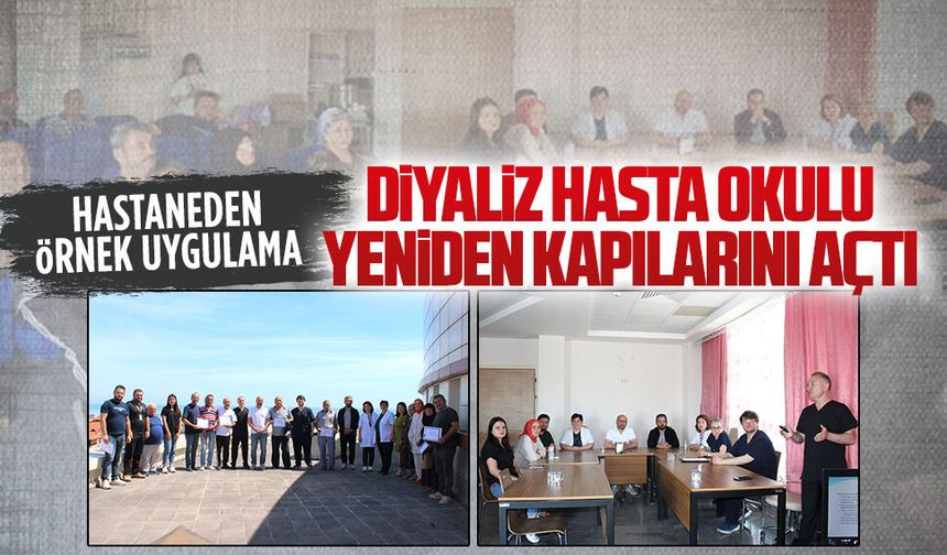 Hastanede Diyaliz Hasta Okulu yeniden gerçekleştirildi
