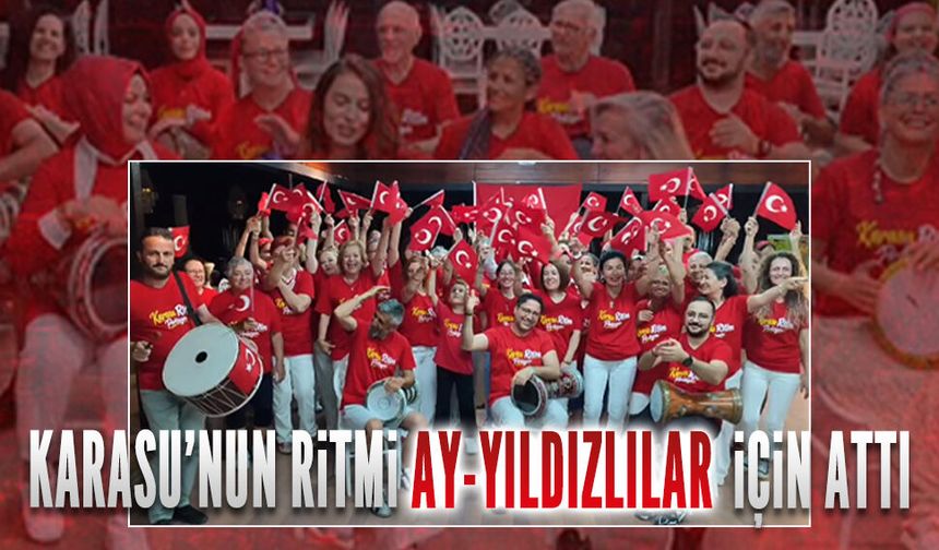 Karasu Ritim Perküsyon’dan, A Milli Takım’a destek