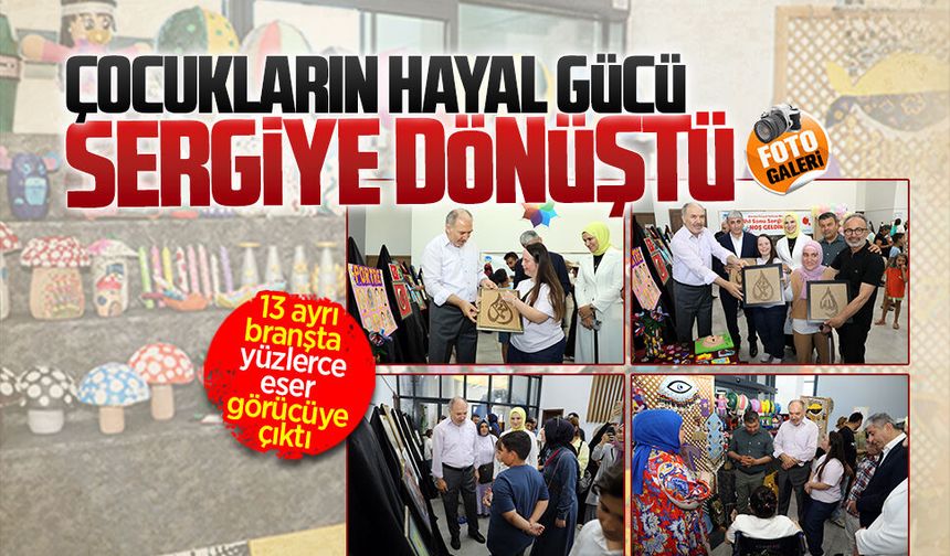 Karasu SGM’de 13 branşta yüzlerce eser görücüye çıktı
